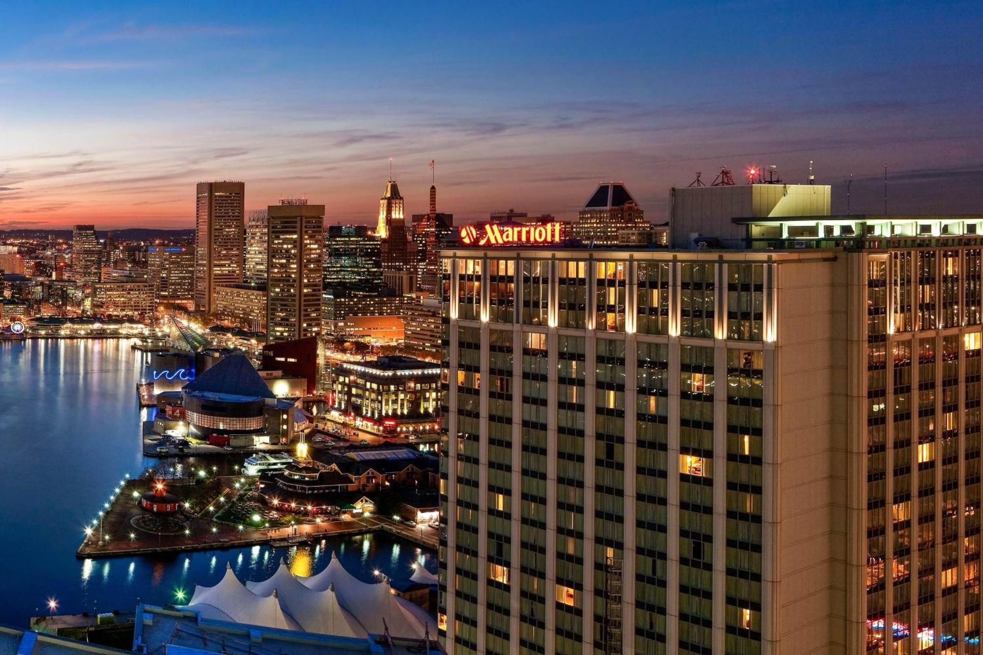 Baltimore Marriott Waterfront Hotel Exterior photo